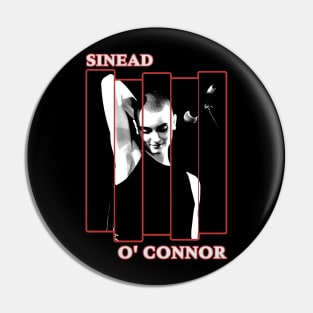 sinead oconnor retro black Pin