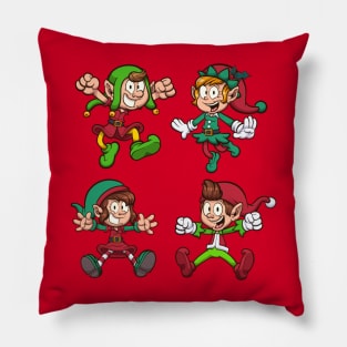 Christmas Elves Pillow