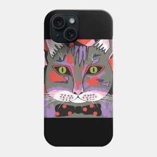 MR Cat Painting Phone Case