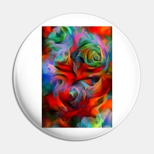 Rose Color Blend Pin