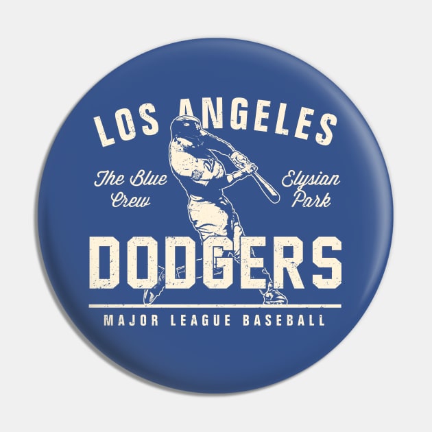 Los Angeles Dodgers 3 by Buck Tee Pin by Buck Tee