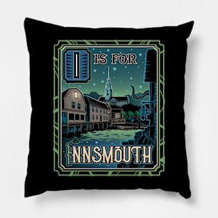 I is for Innsmouth Pillow