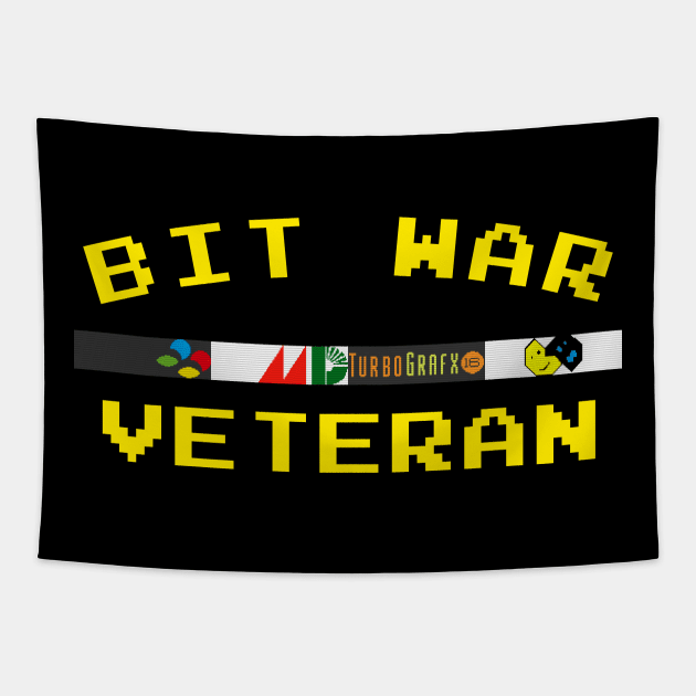 Bit War Veteran Tapestry by CCDesign