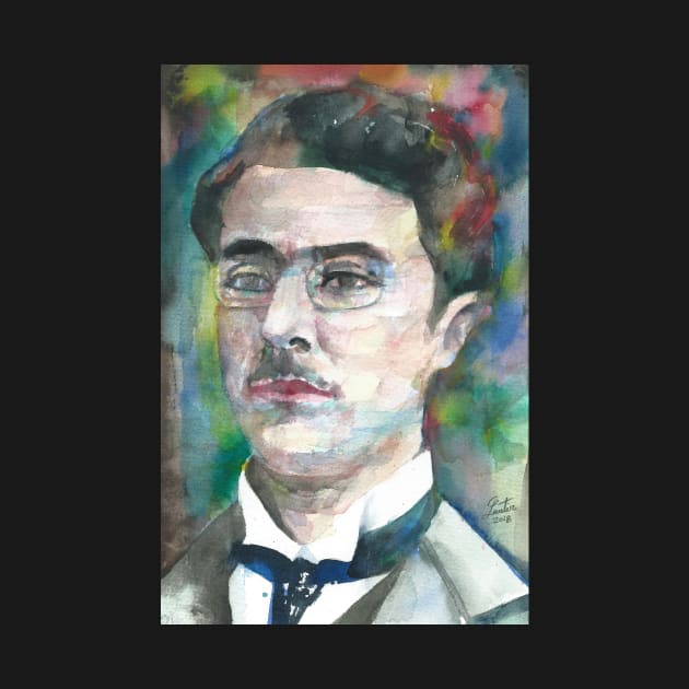 FERNANDO PESSOA - watercolor portrait .4 by lautir