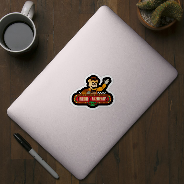 Five Nights at Freddy's: Freddy Fazbear die-cut Sticker 