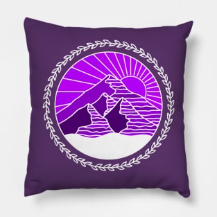 THE Purple Mountains Nature Pillow