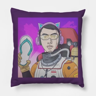 ghozali everyday art Pillow