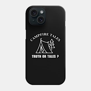 Campfire Tales: Truth or Tales? Camp Fire Phone Case