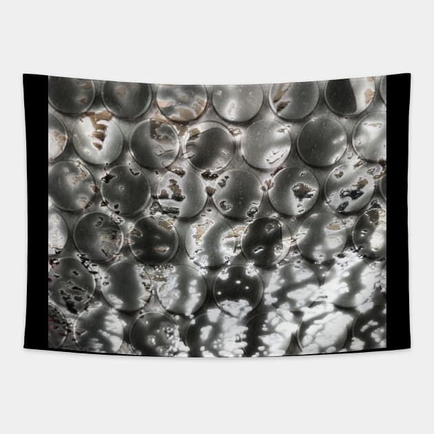 Silver Coin Abstract Design Tapestry by Kenen's Designs