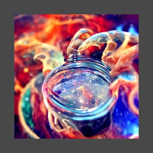 Nebula in a Mason Jar T-Shirt