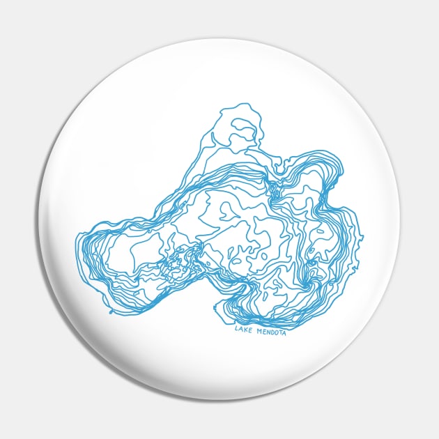 Lake Mendota Pin by simplistictees