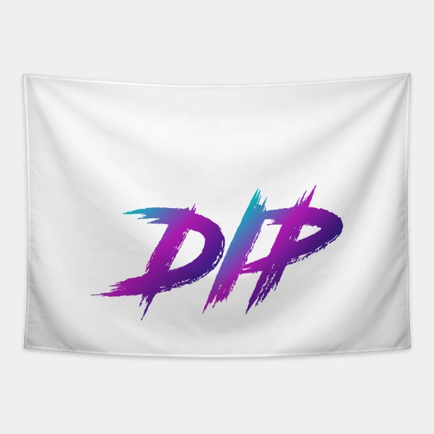 Dip 90s Slang With 90s Colors Tapestry by The90sMall