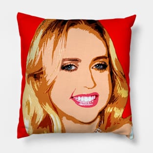 chloe cherry Pillow