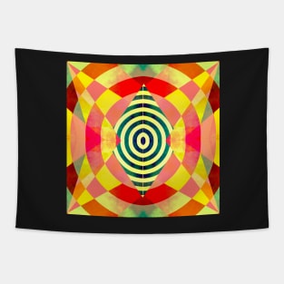 Funky shapes Tapestry