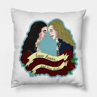 Monchevy "Love Hurts..." Pillow