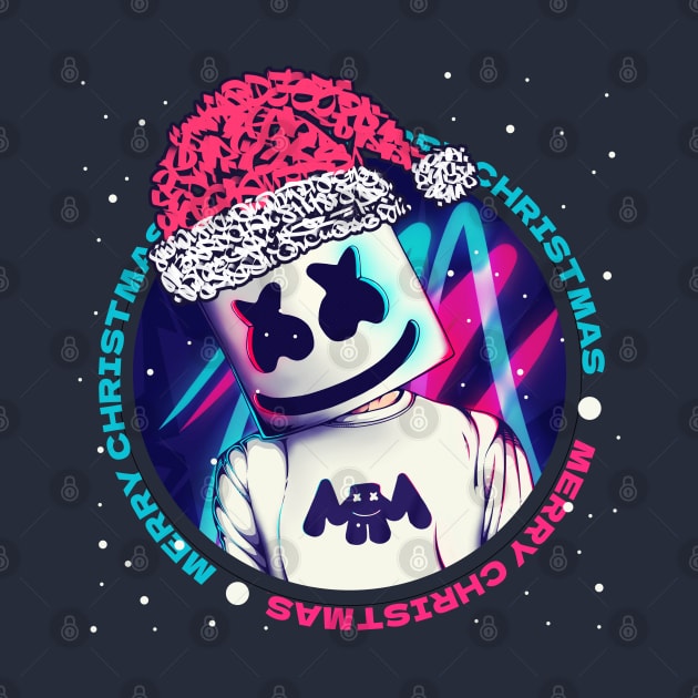 Christmas Marshmello by DenielHast