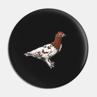 Willow Ptarmigan Pin