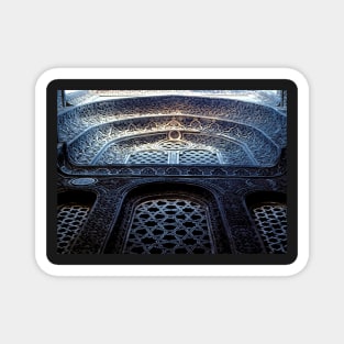 Sultan Hassan Mosque Detail Magnet