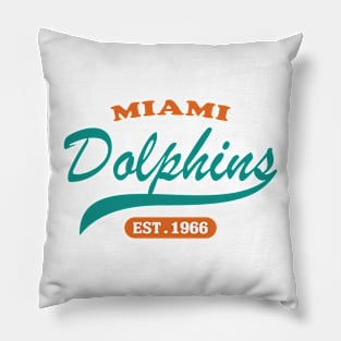 Miami Dolphins Classic Style Pillow