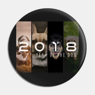 2018 Year Of The Dog Pin