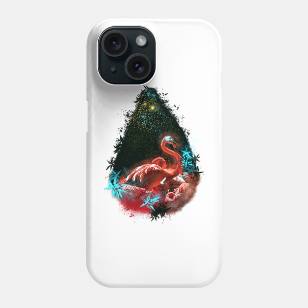 Mystikal Flamingo Phone Case by FattoAMano