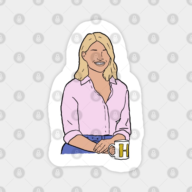 Holly Willoughby Magnet by CaptainHuck41