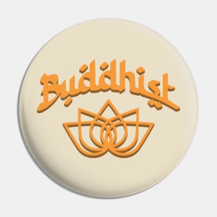 Buddhist Lotus Pin