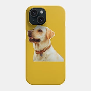 Dog looking at something. Phone Case