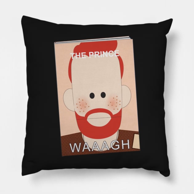 Prince Harry - The Prince WAAAGH Pillow by Xanderlee7