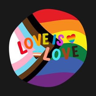 love is love lgbtqia pride T-Shirt