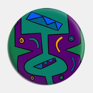 Dawn Suitcase Totem Pin