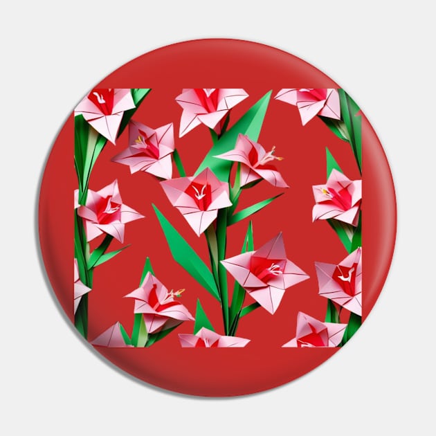 Origami Gladiolus - PanfurWare LLC Pin by panfurwarellc