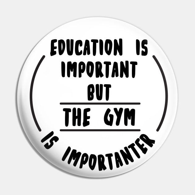 Education is important but the Gym is importanter Pin by novaya