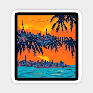 Amazing Romantic Sunset Magnet