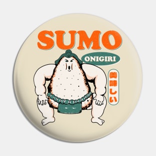 Sumo Onigiri Pin