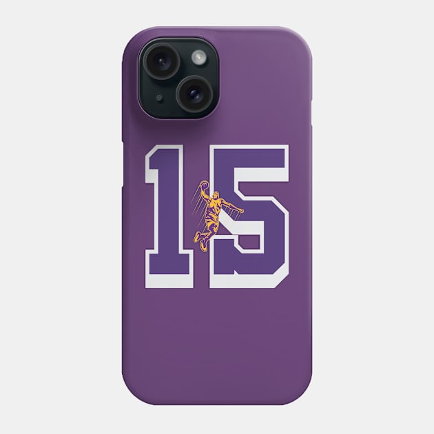 lukers number 15 Phone Case by Basketball-Number