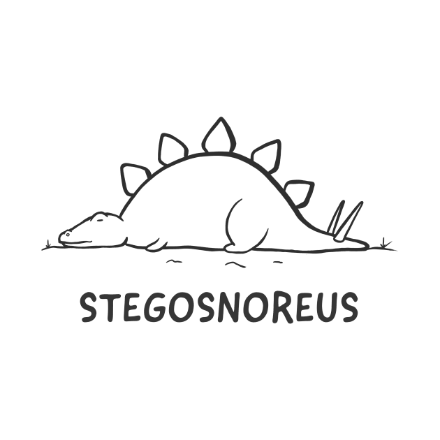 Stegosnoreus by ormadraws