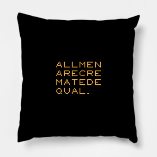 All men.. Pillow