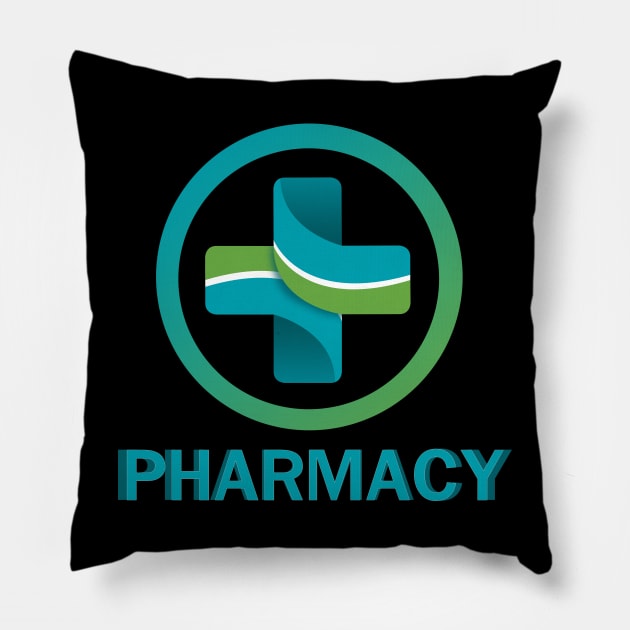 PHARMACY Pillow by DELL DESING