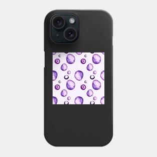 Purple drops Phone Case