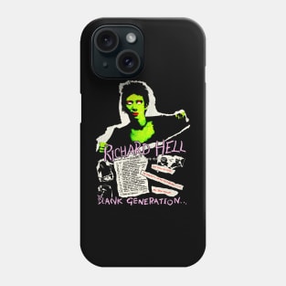 Richard Hell --- Blank Generation Phone Case