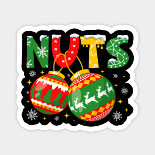 Nuts Christmas Matching Couple Chestnuts Magnet