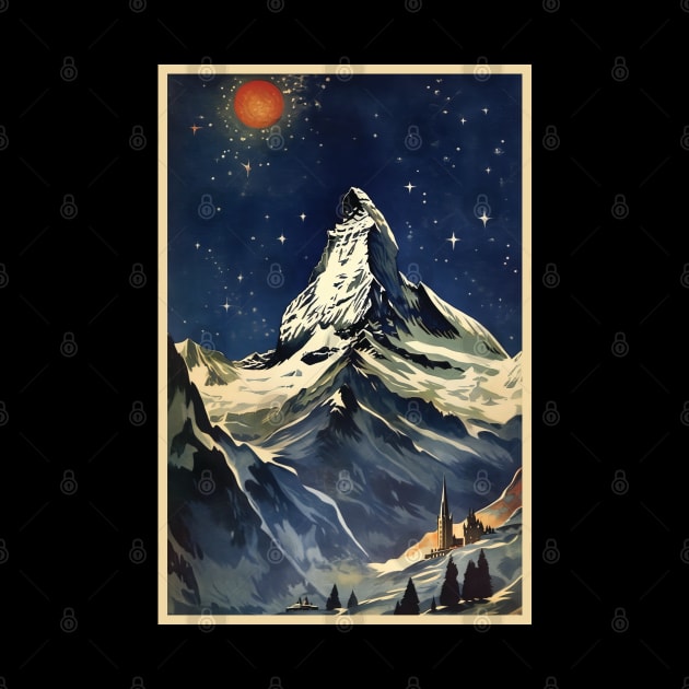 Matterhorn, Zermatt, Switzerland, Poster by BokeeLee