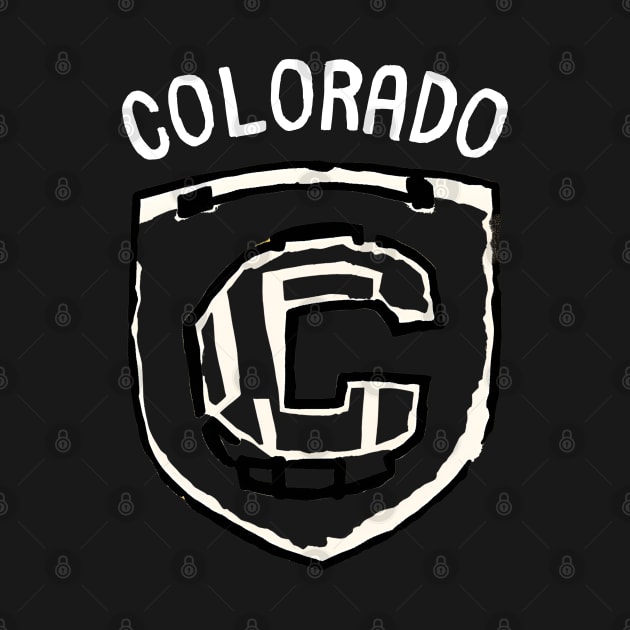 The Typography of Colorado Football American Soccer Team by DaysuCollege