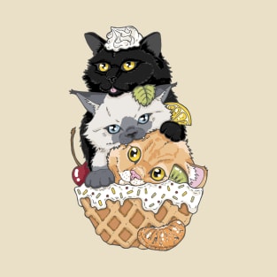 Cat Sundae T-Shirt