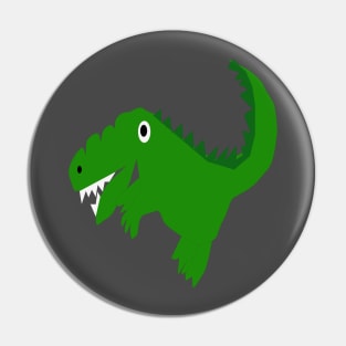 Vector crocodile illustration Pin