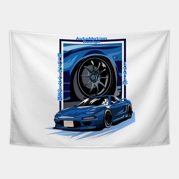 Honda Nsx Tapestry by Automotion Design