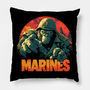 Marines gorilla Pillow