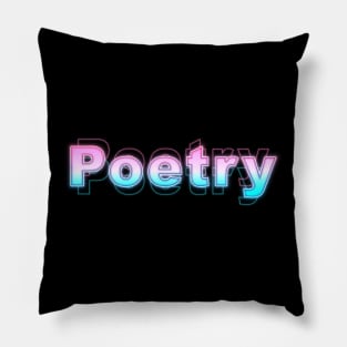 Poetry Pillow