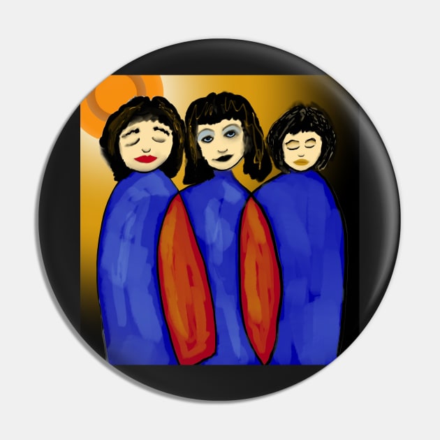 Three Sisters Pin by Sarah Curtiss